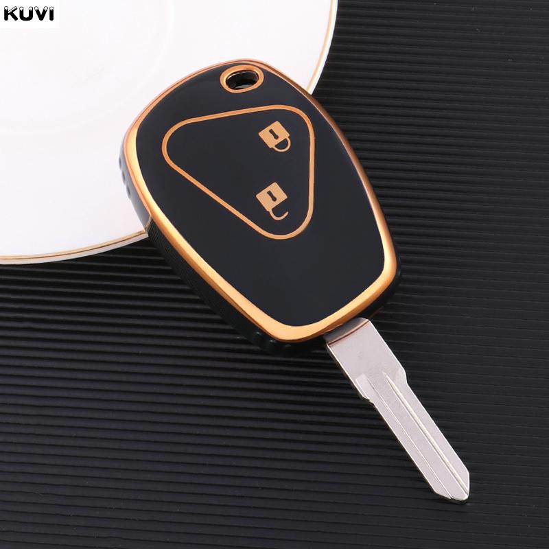 Чехол-футляр из ТПУ для автомобильного ключа Renault Megane Modus Espace Laguna Duster Logan Dacia Sandero Fluence Clio Kango Для Nissan Almera