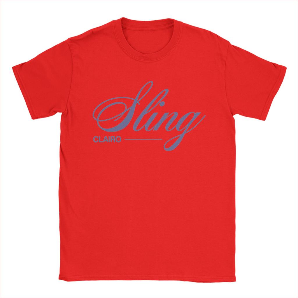 Музыкальная футболка Clairo Sling для мужчин Новинка Чистый хлопок Футболка с круглым вырезом с коротким рукавом Топы для взрослых