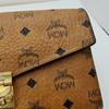 [Pre-Owned] Patricia Visetos Monogram Square Flap Leather Envelope Shoulder Bag - Good #13SWNAQ