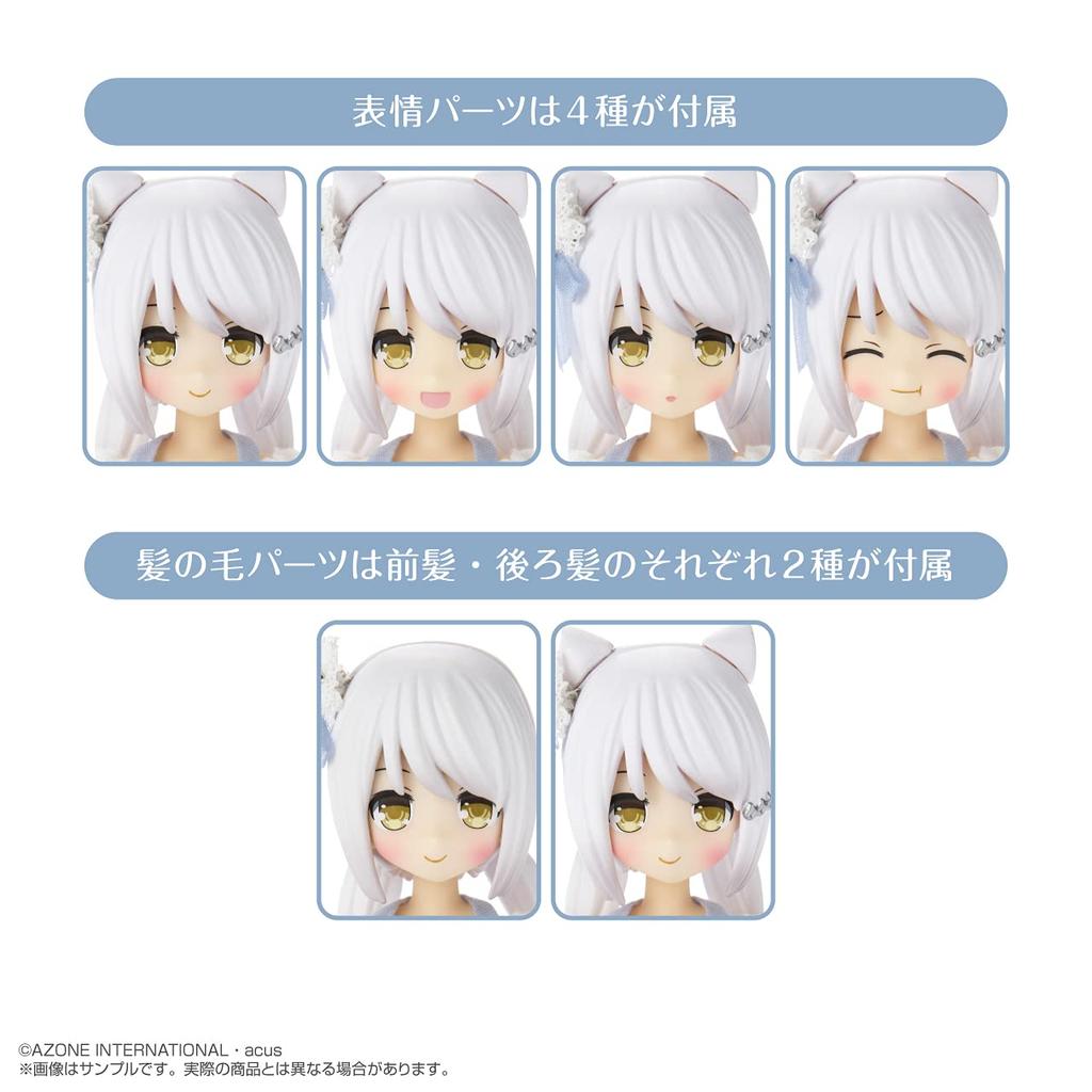Azone International Scale Doll Garden Natural Maris Grey 1/12 "История Мими" (Белая версия.)