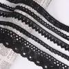 5 Yard Black DIY Ribbon Flower Cotton Lace Trim Sewing Dress Skirt Handicrafts Decoration