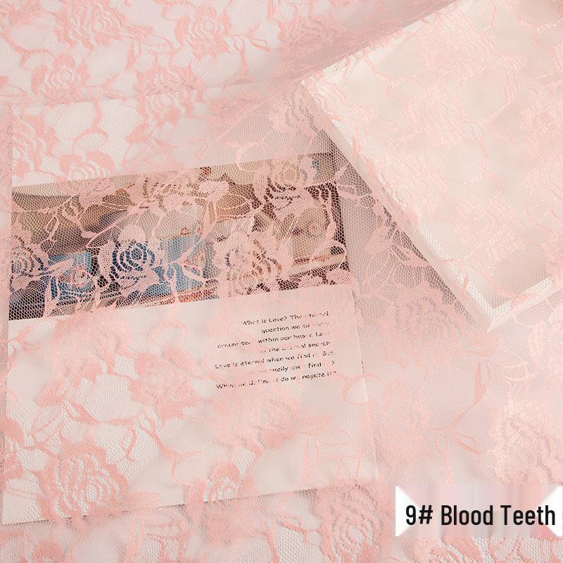 Неэластичная сетчатая ткань с розовым кружевом для юбок, штор и свадебных фат