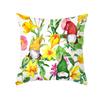 Plant Flower Pillow Cover Decorative With Short Plush Print Of Nordic Flowers Home Decor Throw For Living Room Cushion Cover
