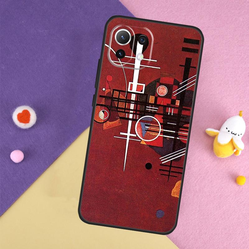 Абстрактный Художественный Чехол Wassily Kandinsky Для Xiaomi 15 13 14 Ultra 14T 11T 12T 13T Pro POCO X7 Pro X3 X5 X6 F5 F6 M6 Pro