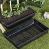 Eden Seed Tray Large Black 38 X 22cm