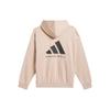 Adidas The 2024 Collection Chapter 01 Series Letter Logo Print Basketball Reversible Knit Sports Hoodie Unisex Hoodies Pearl-Gray IM8418