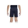 Nike Dri-FIT Academy 23 Свободные детские шорты средней посадки с напечатанным логотипом Детские шорты Obsidian DX5476-451