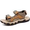 39-47 Men's Sandals  Summer Fashion Lightweight Casual Leather Bell Shoes Large Size Sandals