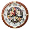 Часы Seiko настенные часы Karakuri часы радио часы персонаж Disney Tsum Tsum аналоговые FW588B