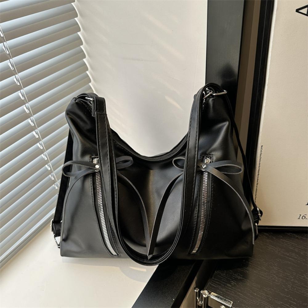 Korean New Style Bow Tote Bag Large Capacity Bow Crossbody Bag Bowknot Shoulder Bag Ladies/Girls