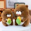 Новая креативная плюшевая игрушка-суслик в виде кукурузы, милая кукла-мышонок-обжора, подушка для бросания, подарок для девочки