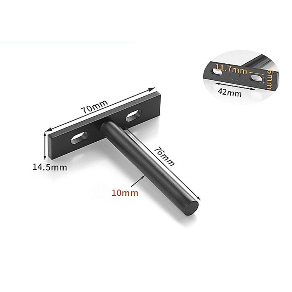 Heavy Duty Floating Shelf Brackets Metal Wall Shelf Support Replacement Shelving Brackets