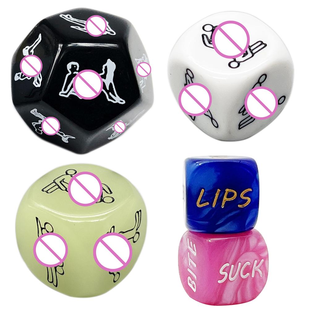 Сексуальные кости для пар Сексуальные кости для пар Сексуальные игры в кости для взрослых Набор акриловых игральных костей для спальни Игры для взрослых