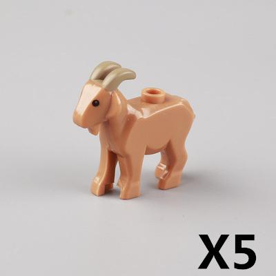Город Животные Зоопарк Ферма MOC Строительный Блок Свинья Курица Овца Крокодилы Панда Дельфин Орел Набор Черепаха Золотая Рыбка Собака Кирпичи Игрушка K138