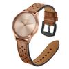 20mm Genuine Leather Watch Band Strap 20mm for Garmin Vivoactive 3/vivomove HR
