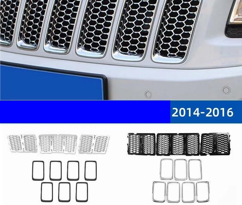 Решетка радиатора подходит для Grand Cherokee 2014 2015 2016 Передняя вставка