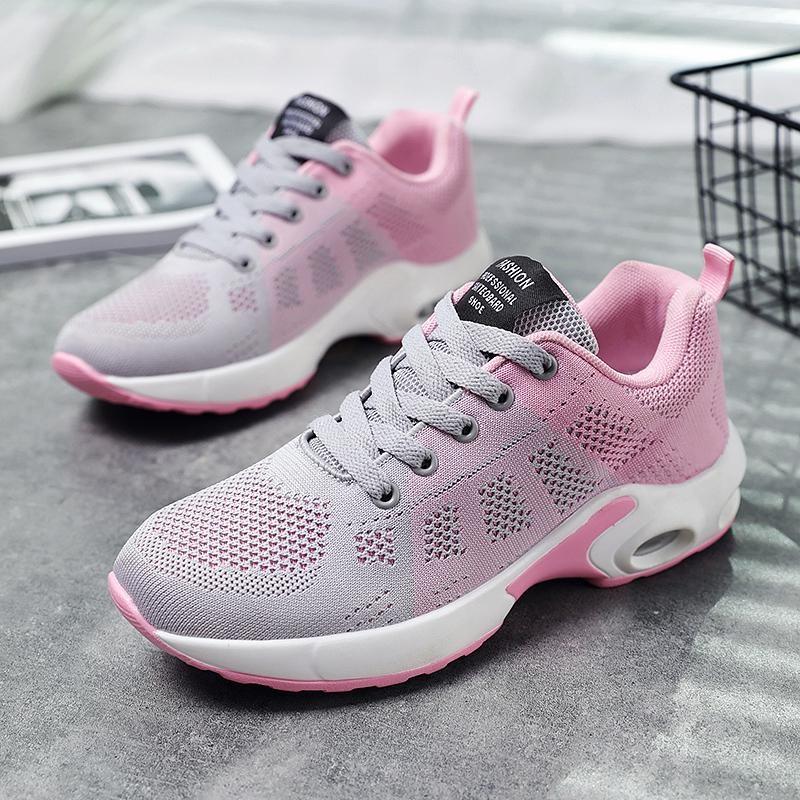Women Sneakers Sport Shoes Casual Breathable Running Shoes Soft Soles Girls Shoes