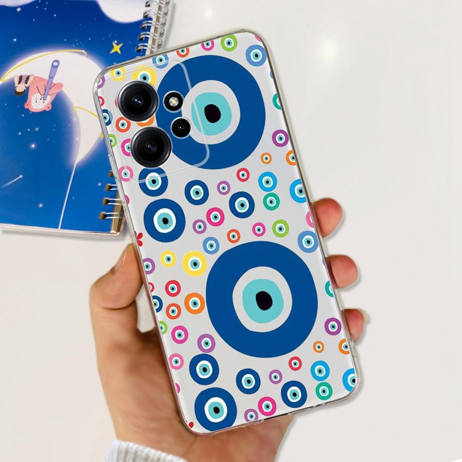 Для Xiaomi Redmi Note 12 Global Стильный Чехол для Телефона Мягкий Силикон ТПУ Задняя Крышка Для Redmi Note 12 Pro 4G Note12 12Pro