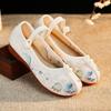 Hanfu Embroidered Shoes, Home Retro Ethnic Style, Ancient Costume, Comfortable and Casual Mother Shoes