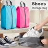 4Pcs Foldable Shoes Pouch Case Portable Shoes Organizer Shoe Storage Bag Travel Accessories