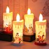 Ornaments for Home LED Simulation Flame Candle New Year Christmas Decoration Home Decor Xmas