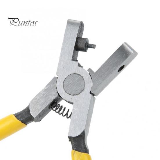 Плоскогубцы для проделывания отверстий в ремешках для обуви с эргономичной ручкой, простые в использовании, широко применяемые плоскогубцы для проделывания отверстий в ремешках для часов