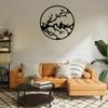 1pc Tree of Life Wall Art Love Birds On Tree Branch Metal Wall Art Indoor Ourdoor Living Room/Home Decoration