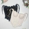 French Lace Trim Shapewear Bodysuit Women Waist Slimming Bustier