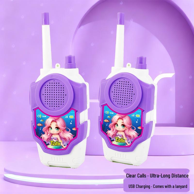 Детская беспроводная рация: Интерактивная игрушка-рация для родителей и детей