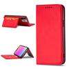 Samsung Galaxy S23 Magnetic Wallet Flip Cover - Red