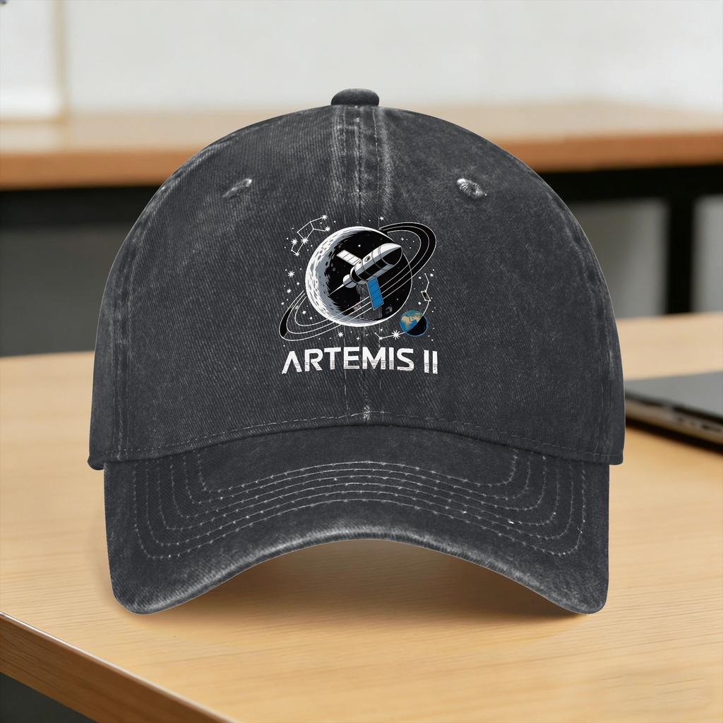 Кепка-тракер Artemis II Back to the Moon 2026 Sun Унисекс-Подростковый Дизайн Весенняя Классическая Спортивная Оптовая Продажа Бейсболок