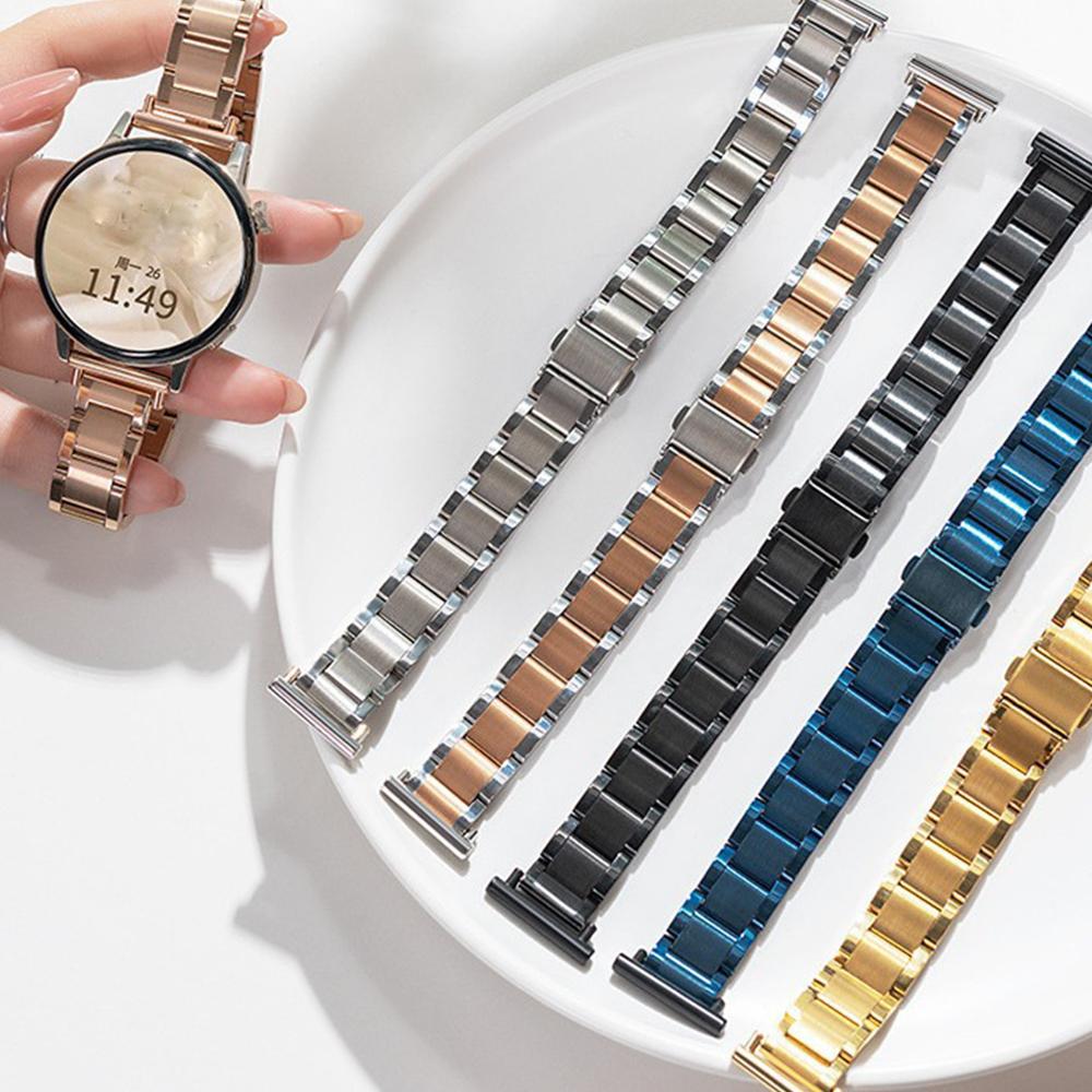 Женский тонкий ремешок для Huawei Watch GT4/5 41мм 5Pro 46мм Браслет из нержавеющей стали для Samsung Galaxy 7 6 5 4 40мм 44мм Ремешок Correa