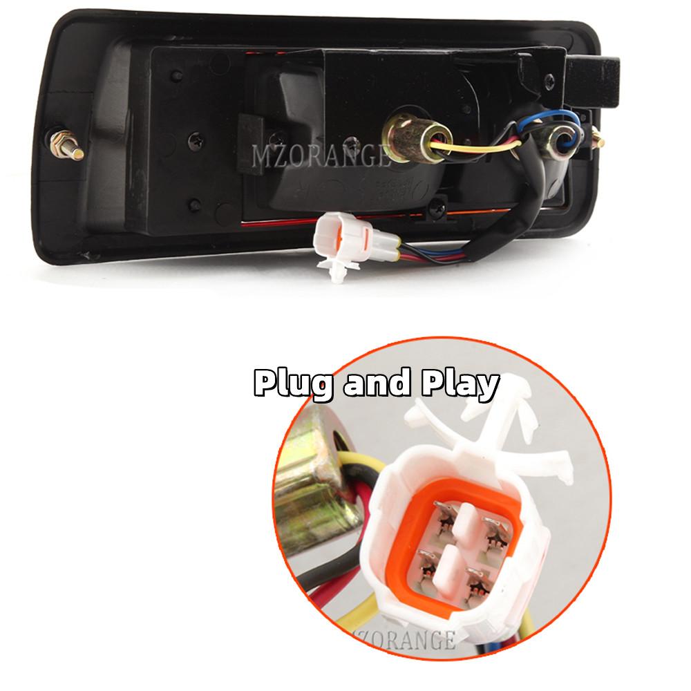 12V Rear Bumper Tail Lights for Toyota Land Cruiser Lc90 3400 Fj90 Fj95 2700 1996-2003 Auto Parts 81550-60440 81550-60520