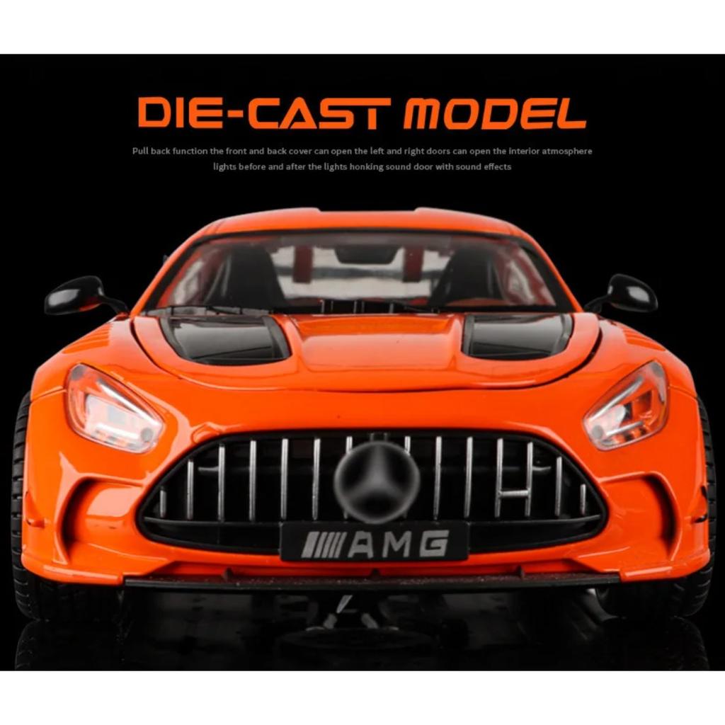 1/18 BENZ AMG крутая спортивная машина, модель из сплава, крутой звук и свет, детализированный салон, воссоздание деталей, изысканное настольное украшение