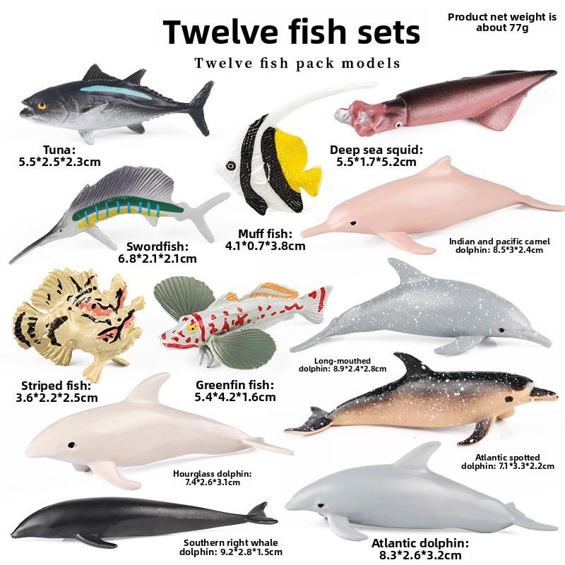 Miniature Wild Animal Figurines Collection With Static Plastic Figures For Home Display And Gift