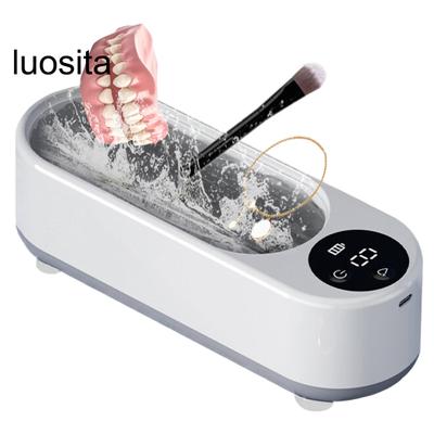 Ультразвуковой очиститель 300 мл, глубокая очистка 45 кГц, низкий уровень шума, высокочастотная стиральная машина для очков, колец, сережек, ожерелий, ремешок для часов