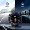 X95 Car GPS Slope Meter Digital Head Up Display Inclinometer Speedometer Off-road Car Pitch Slope Angle Meter Altitude Latitude