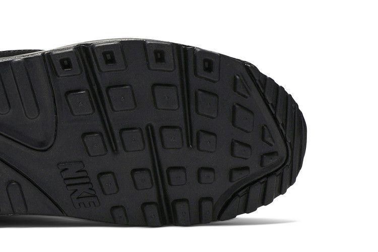 Мужские кроссовки Nike Air Max 90 Recraft Triple Black Черный/Черный-Белый-Черный