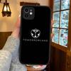T-Tomorrowlands Music Logo Phone Case For IPhone 16 15 14 13 12 11 Pro Max Plus X XS MAX Black Matte Phone Fundas