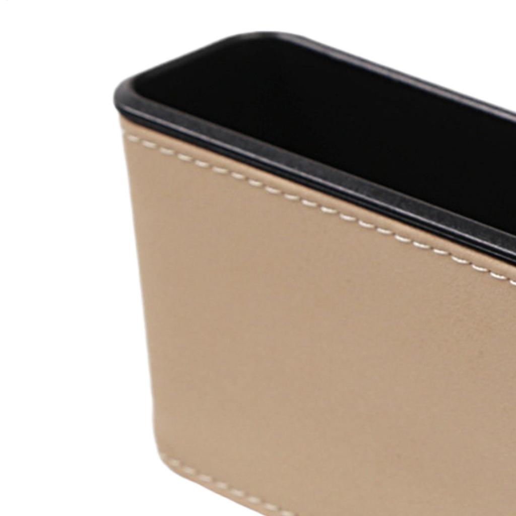 Adhesive Back Seat Organizer Space Saving Car Storage Box Vehicle Interior Organizer for Phone Key Card Sunglasses Accessories