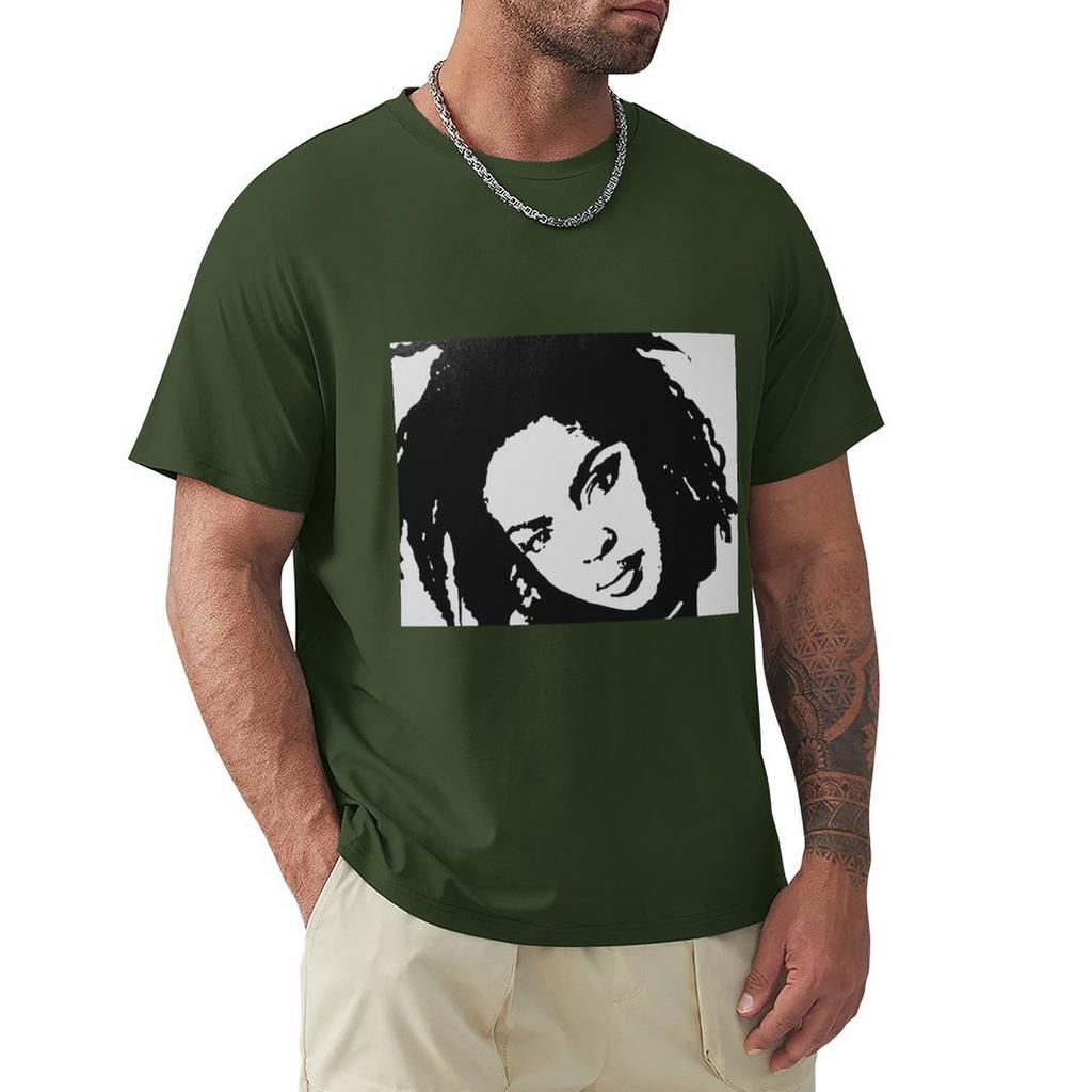 Футболка Lauryn Hill Винтажная футболка с рисунком аниме Футболки Футболки с рисунком Свитшоты, мужские