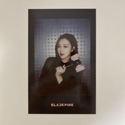 [ИСПОЛЬЗОВАННАЯ] BLACKPINK Penlight Early Rose коллекционная карточка