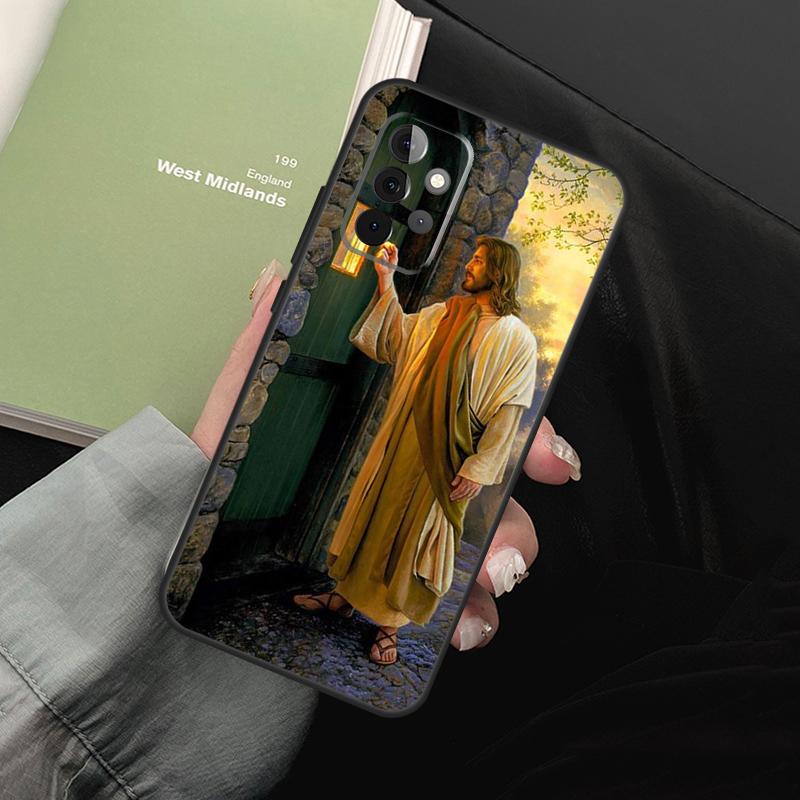 Christ Jesus Bible Verse Cross For Samsung Galaxy A36 A56 A26 A16 A15 A55 A53 A33 A35 A22 A32 A52 A54 A34 A14 A05 A06 Case