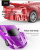 Перезаряжаемая розовая машина-игрушка с дистанционным управлением, дрифтующий спортивный автомобиль