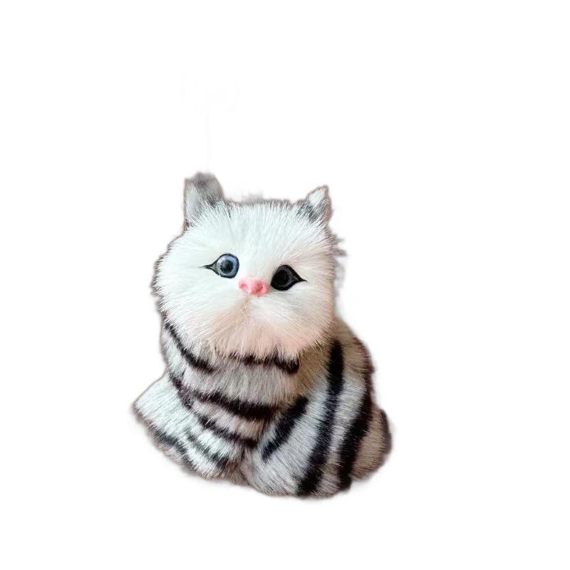 Barking Cat & Puppy Plush Toy - Educational Animal Doll for Kids