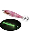 6g/8cm Cloth-Wrapped Luminous Shrimp Squid Hook Lure with Japanese Hook