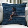 SSza Lana SOS Singer cushion cover Birthday Anniversary Gifts Double Sided Printed Zipper Cushion Cover Soft Skin Bedding