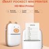 Mini Printer, Portable Mini Thermal Printer, Bluetooth Mobile Photo Printer, Pocket Printer