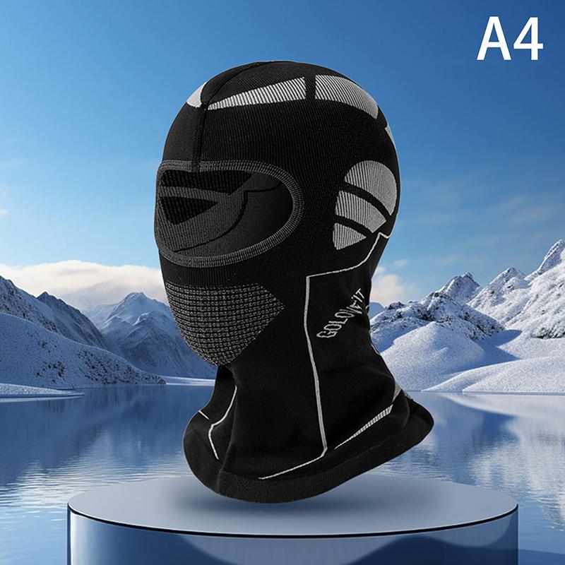Мужская и женская зимняя шапка-балаклава с защитой от холода, дышащая полнолицевая солнцезащитная маска для езды на велосипеде, защита головы и шеи