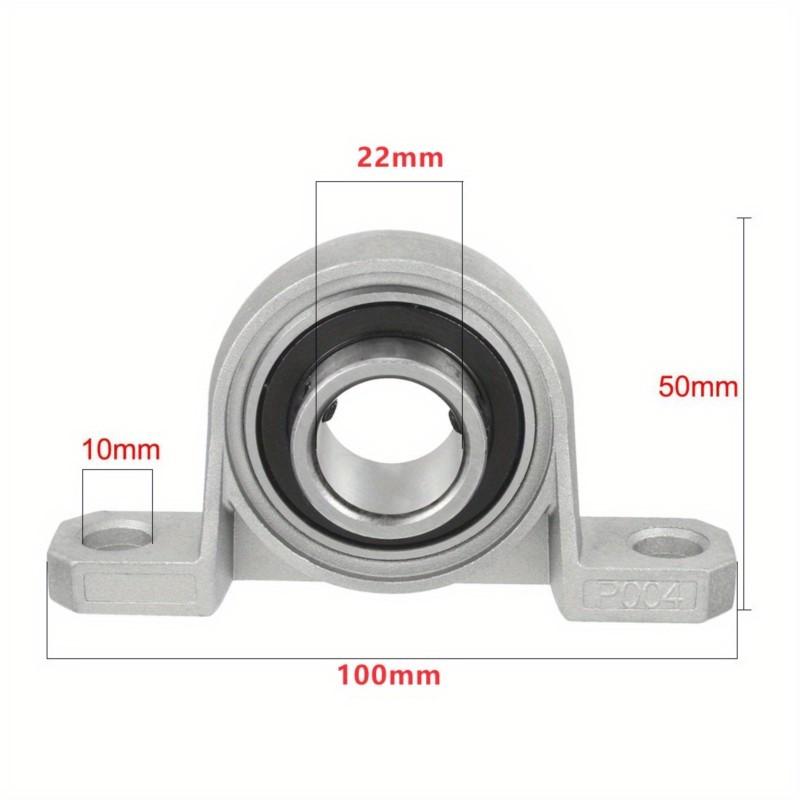 2/4pcs Non-Standard 19mm 22mm Bore KP004 KFL004 Diameter 19mm 22mm Zinc Alloy Inner Ball Mounted Pillow Block Insert Bearing